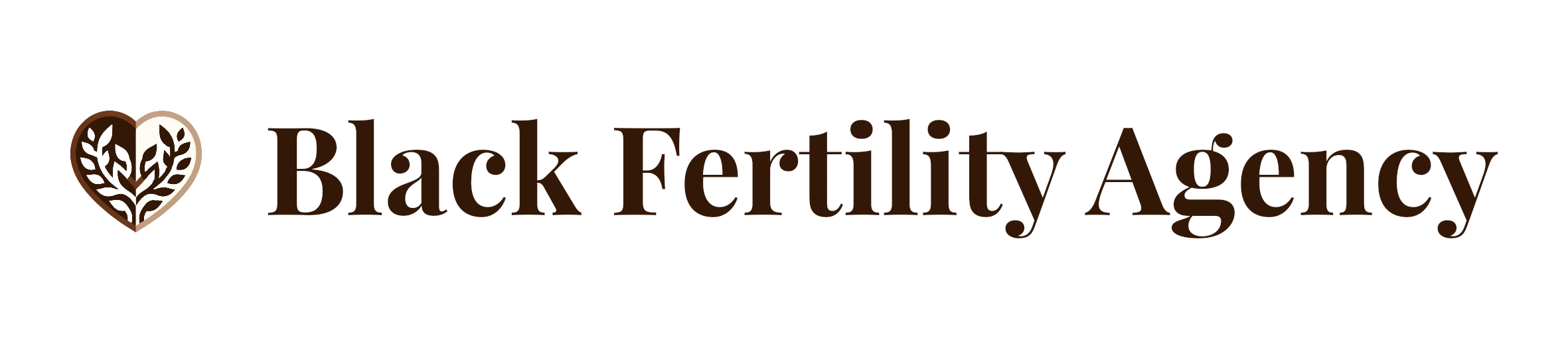 The Black Fertility Agency Logo | Black fertility services | free consultation IVF Black community